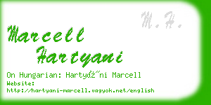 marcell hartyani business card